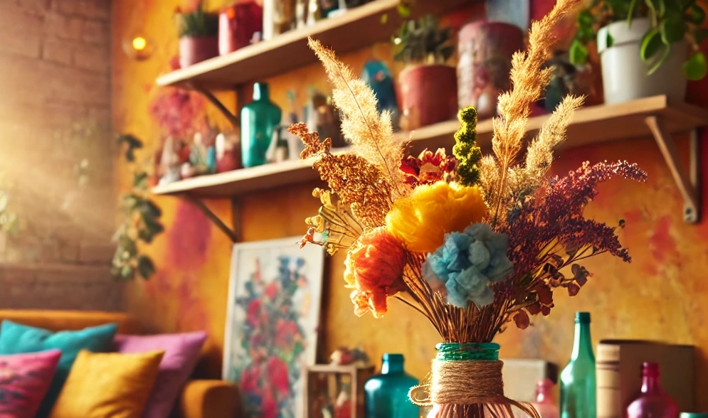 DIY : Créez un Vase Unique avec des Matériaux Recyclés